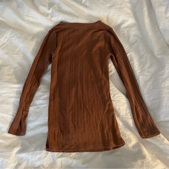 Doen Annie pointelle tee (sz XS) - Picture 4 of 7